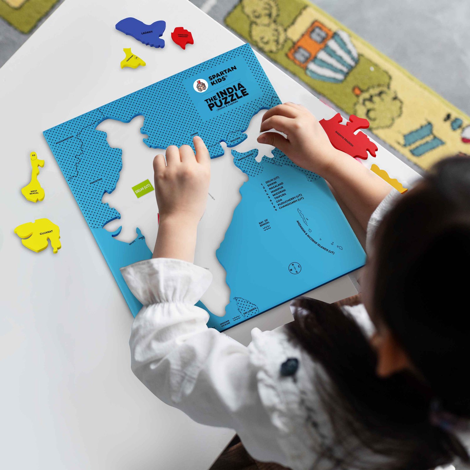 india map puzzle